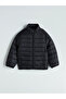 Funnel Neck Boys' Puffer Coat