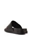 - Black Leather Men's Slippers 107-705-2201 - 4
