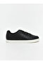 Men's Black Lace-Up Sneakers - 2