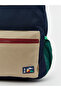 Navy Blue Color Block Boy's School Bag - 2