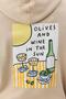 Women's Olives and Wine Sweatshirt Stone - 3