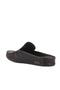 - Dark Anthracite Leather Men's House Slippers 110-547-X - 4