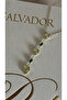 Y Necklace Navy Blue Stone Gold Necklace - 3
