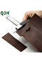 QJH قاطع أحزمة جلدية حاد احترافي قابل للتعديل أداة قطع يدوية DIY مع 2 B... - 2