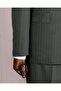 Italian Style S Slim Fit K Double-Breasted Jacket Pants Suit Green T14486 - 4
