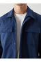 Özmarka New Season Standard Fit Shirt Collar Men's Coat - 3