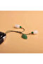 1Pcs Phone Charm Glaze Orchids Pendant Keychain Phone Chain Strap Lanyard - 3