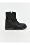 Leather Look Girl's Boots