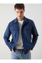 Özmarka New Season Standard Fit Shirt Collar Men's Coat