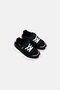 Toddlers Girl Velcro Closure Running Shoes, Black - 4