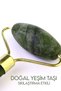 Set of 2 Jade Stone + Gua Sha Massage Stone - 2