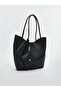 Lcw Accessories Black Leather Look Women's Shoulder Bag - 2