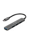 S-Link Sw-U324, Type-C to 3Xusb 2.0, 1Xusb 3.0, Metal, USB Hub - 2