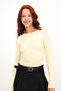 Crew Neck Basic Blouse B1496-Dk2 - 2
