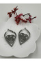 Women's Earrings Stainless Steel Color and Size Are Designed in the Description Images Are from the Brand Fmaccesori̇es - 5