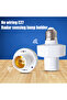 E27 E27 radar PIR Human Induction Motion Sensor 360 Degrees LED Night Lamp Socket Base AC 85-265V D