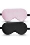 Sleep Mask, 2 Pack 100% Real Natural Pure Silk Eye Mask