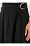 High Rise Pleated A-Line Maxi Dress - 3