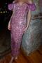 Powder Pink Sequined Sleeveless Dress - 3