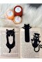Set of 3 Cat Figured Bookmarks - a Cute and Fun Reading Companion - 6