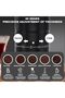 Portable Hand Brewed Coffee Grinder with Adjustable Gears - 4