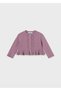 Baby Girl Knitted Cardigan Purple 2326