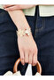 Flower Textured Cuff Bracelet - 2
