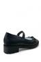 469-3 Orthopedic Girl's Black School Shoes - 4