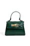 Women's Stylish Green Hand and Shoulder Bag - 3