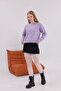 Women's Patterned Knitwear Sweater - Round Neck Comfortable Fit with 6 Color Options - 4