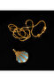 Pearl and Sea-Themed Blue Oyster Necklace Comes with Chain and Comes with 3 Different Chain Options - 3