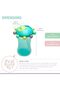Spin Sippy Cups 2 Pack 11.5 oz - Fun and Interactive Silicone Straw Cups for Babies and Toddle - 2