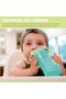 Spin Sippy Cups 2 Pack 11.5 oz - Fun and Interactive Silicone Straw Cups for Babies and Toddle - 5