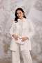 Shine stone crepe jacket - 3