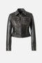 Giesel Women's Genuine Leather Coat Gray