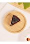 6 Pieces Bamboo Round Serving Plates, Presentation Set (20x20 cm) - 5