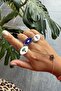 Zr Model Enamel 3-Piece Ring Set - 4