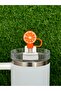 Orange Thermos Straw Ornament/Orange Plant Straw Protector/Orange Tangerine Straw Stopper - 3