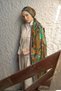 Inspired Muse Pattern Shawl - Brown - 2