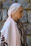 Welness Logo Pattern Shawl - Powder - 2