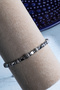 Certified Howlite Hematite Natural Stone Macrame Bracelet - 2