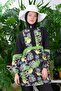 Leaf Patterned TESETURY SWIMSUIT