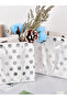 Gift Bag - Small | Silver Polka dot - 2