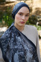 Inspired Esperanza Patterned Shawl - Black