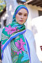 Inspired Fierra Patterned Shawl - Green - 2