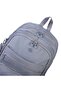 Unisex Large Size Multi-Eye Lightweight Backpack Gray - 2