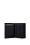 Men's Genuine Leather Black Caviar Card Holder - 3