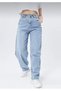 "S-E-R-E-N-A-Y S-E-R-İ-E-S" New Season Women's Baggy Jeans with Buckle Detail on the Waist - 2