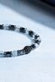 Certified Aquamarine and Hematite Natural Stone Bracelet - 4