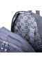 Unisex Large Size Multi-Eye Lightweight Backpack Gray - 4